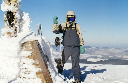 Зима 2001, Говерла, Карпаты
